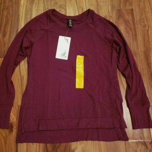ACTIVE LIFE Chancy Plum Long Sleeve Sweater